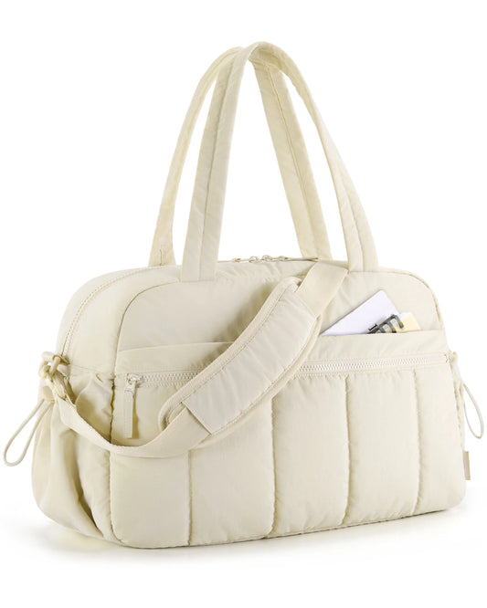 Women'S Travel Duffel Bag Gym Bag with Wet Pocket Carry on Waterproof Weekender Boston Bag for Airport Cabin